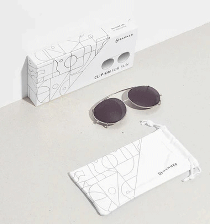 Accesorio para el sol de las gafas para protegerte los ojos mientras trabajas - Solohombre