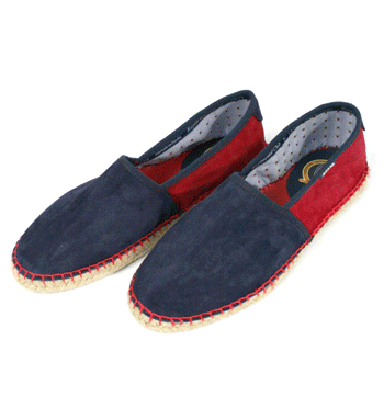 Alpargatas originales hombre 2016 de ante Roja y azul