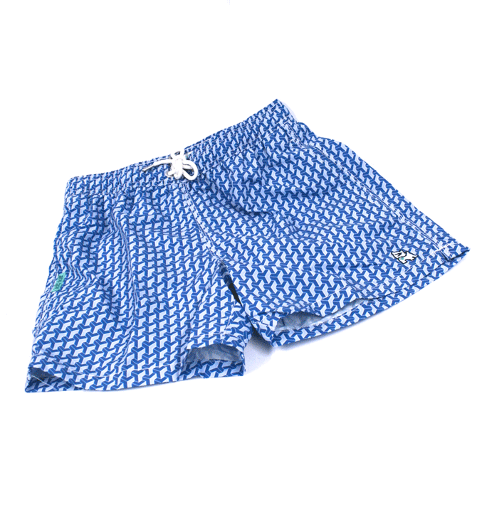 Bañador con dibujo geométrico para el verano