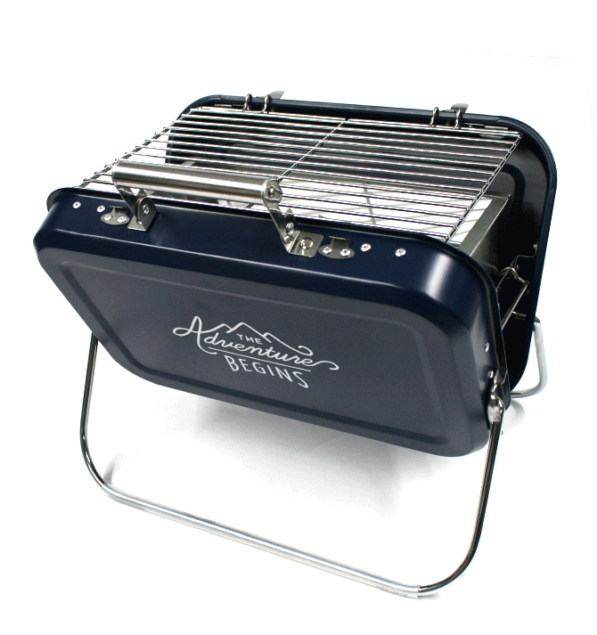 Barbacoa plegable para tu terraza o jardín - Solohombre