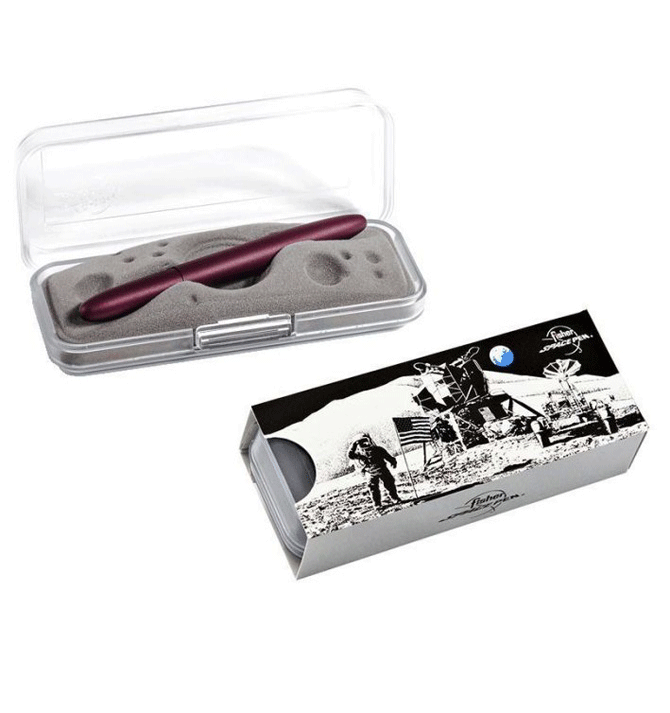 Bolígrafo de la Nasa de latón color granate - Solohombre