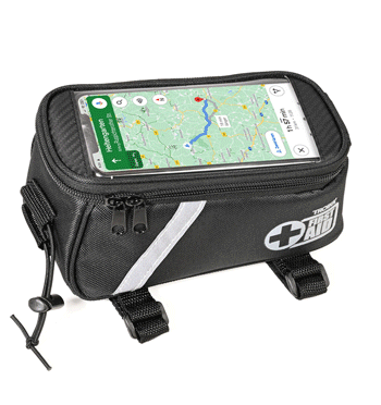 Bolsa para bicicleta para el móvil con kit de primeros auxilios - Solohombre
