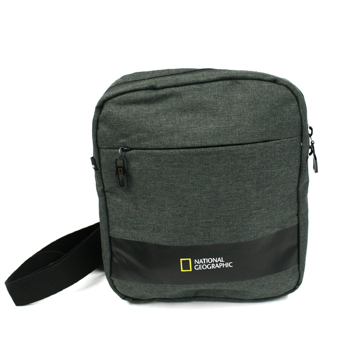 Bolso bandolera marca National Geographic de material reciclable - Solohombre