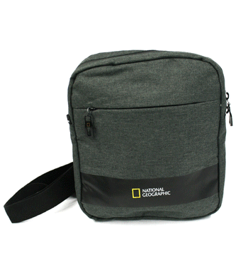Bolso bandolera marca National Geographic de material reciclable - Solohombre