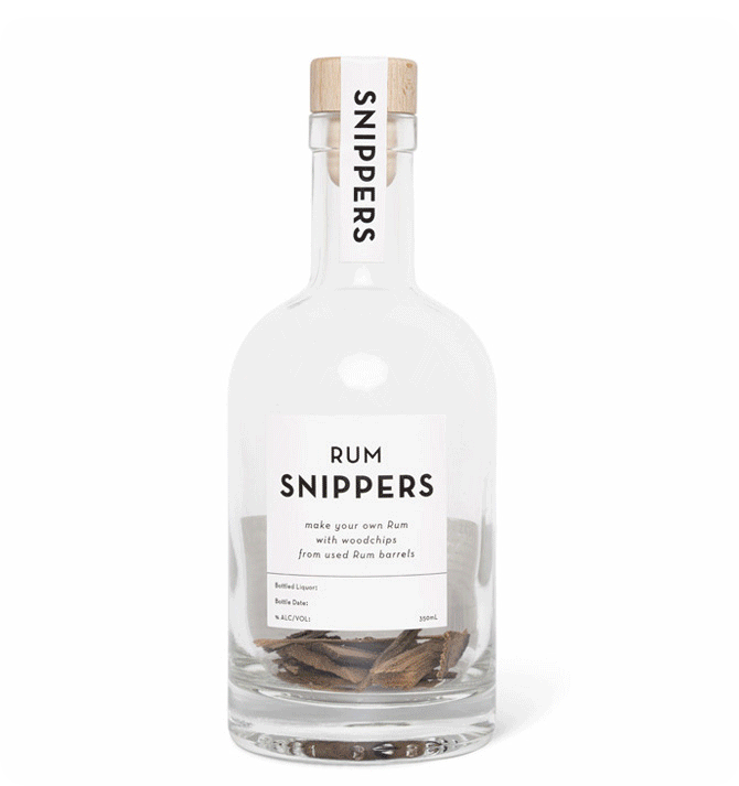 Botella de 350 ml con los ingredientes para crear tu propio Ron - Solohombre