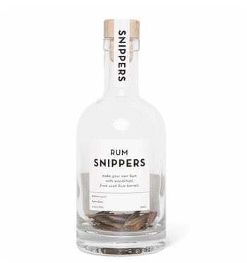 Botella de 350 ml con los ingredientes para crear tu propio Ron - Solohombre