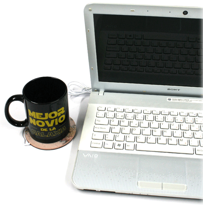 Calienta tazas USB para mantener tu café caliente para los amantes de viajes - Solohombre