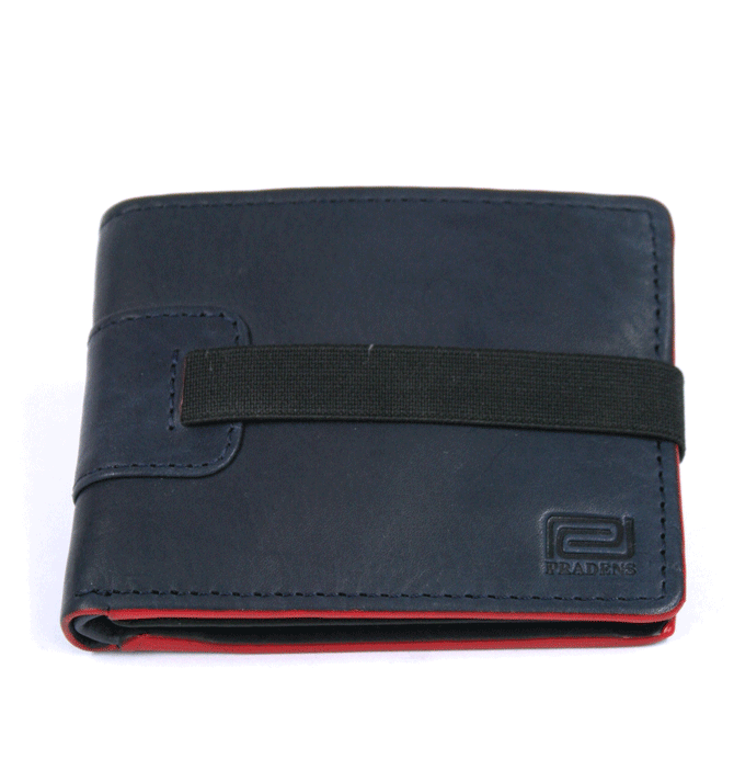 Cartera billetera tarjetero con monedero con cierre elástico