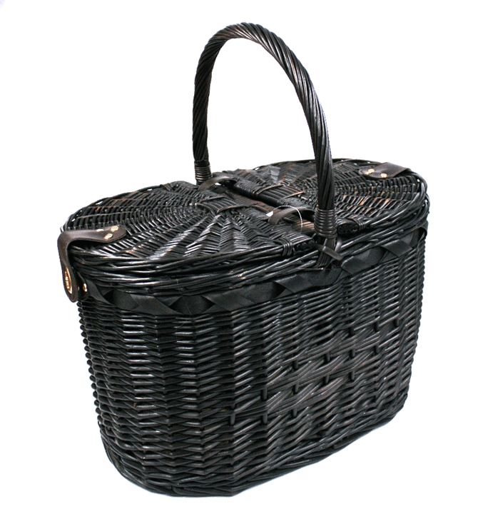 Cesta Pic-nic para 4 personas de mimbre ¡Disfruta! un día en el campo - comprar online precio 130€ euros