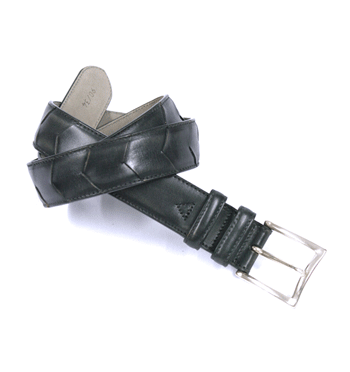 Cinturón de piel con dibujo marca Solohombre