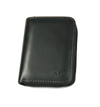 Estuche neceser con cremallera para el aseo de uñas y pedicura color negro - Solohombre