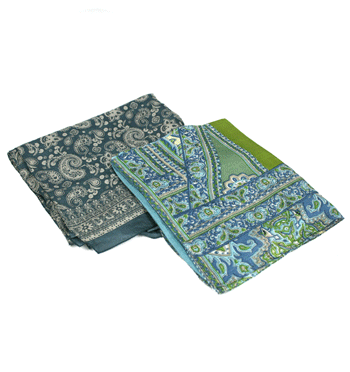 Foulard de seda natural con forro de viscosa - Solohombre