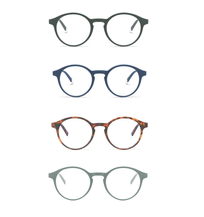 Gafas para protegerte los ojos mientras trabajas con dioptrías modelo redondeado - Solohombre