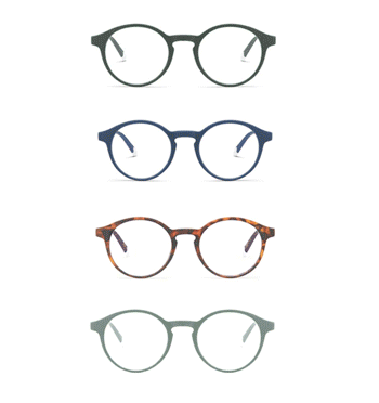 Gafas para protegerte los ojos mientras trabajas con dioptrías modelo redondeado - Solohombre