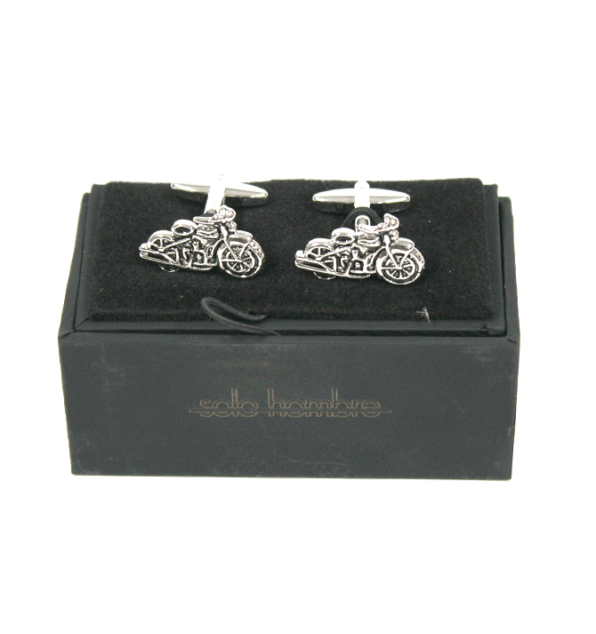 Gemelos divertidos motivo moto de carreras - Solohombre