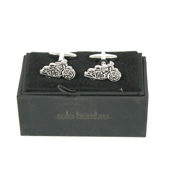 Gemelos divertidos motivo moto de carreras - Solohombre