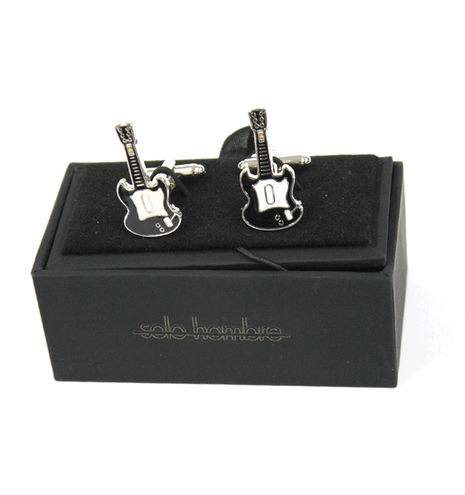 Gemelos de camisa para los aficionados a la música - Solohombre