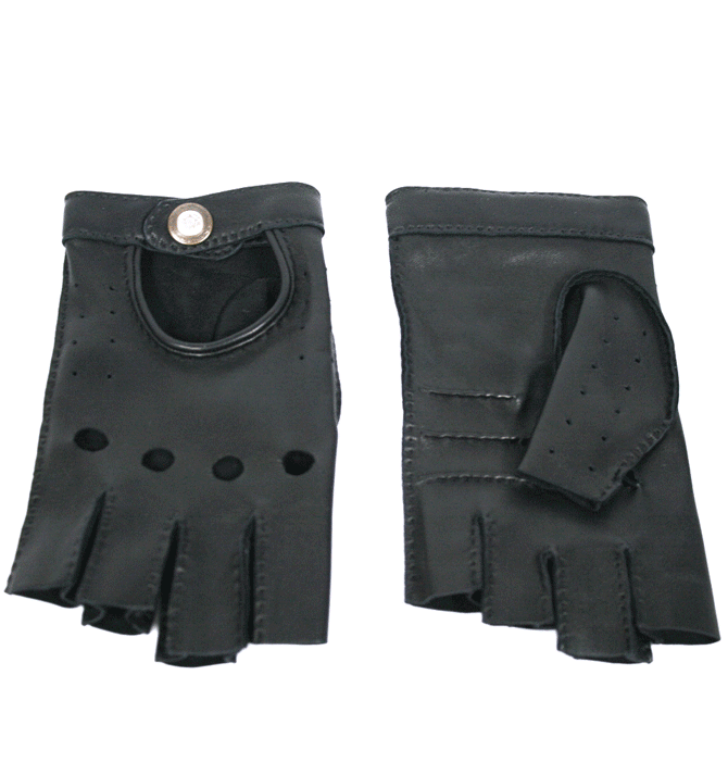Guantes para conducir en piel negro o marrón
