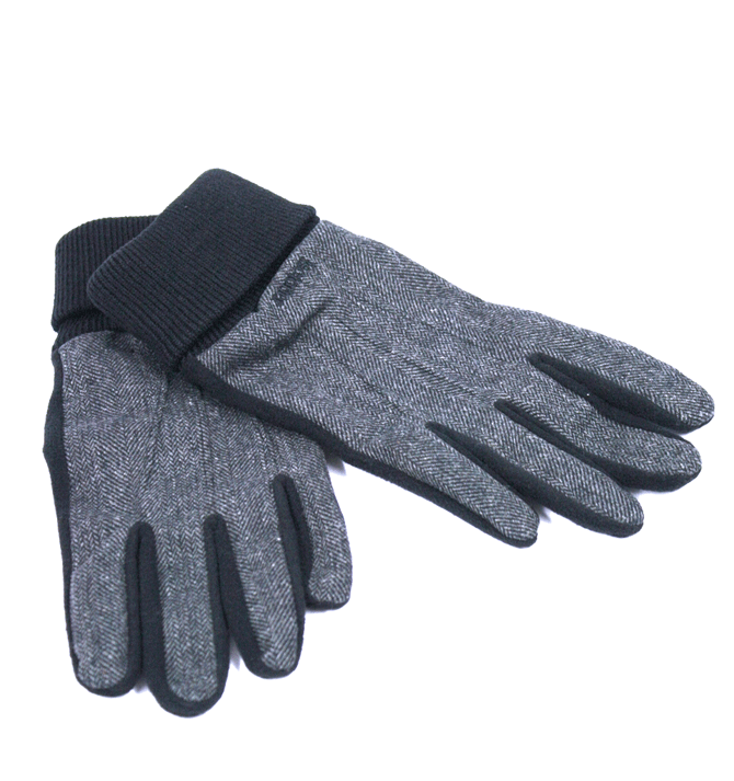 Guantes táctiles  para moto, patinete o bicicleta color jaspeado y negro