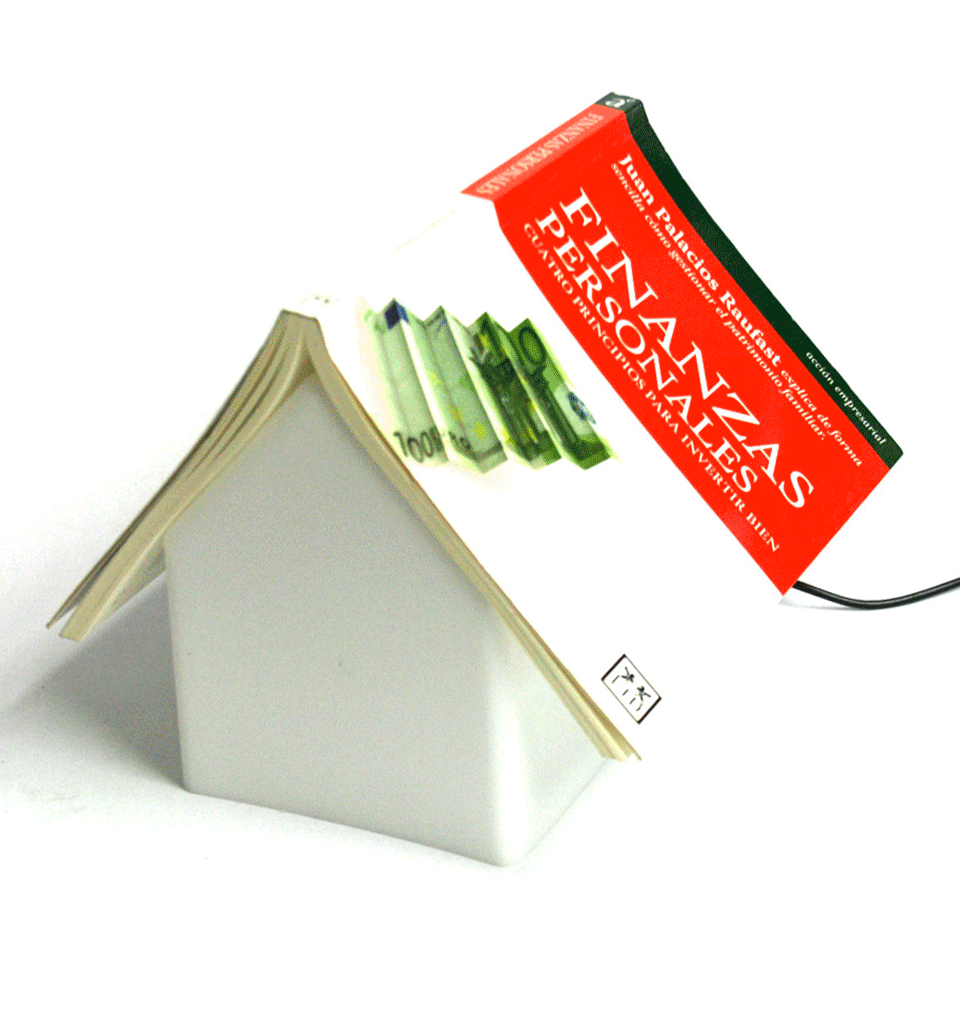 Lampara de sobremesa apoya libro - Solohombre