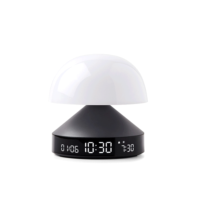 lampara con luz de amanecer y atardecer y reloj despertador ¡Genial! - Solohombre