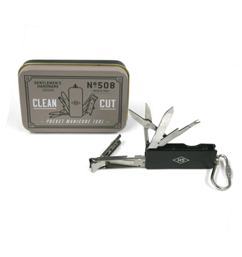 Llavero con kit de aseo de uñas - Solohombre