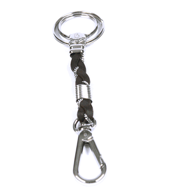 Llavero de cuero largo para enganchar la trebilla del pantalón