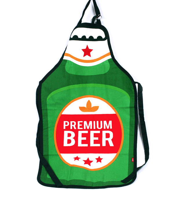 Mandil delantal para los aficionados a las barbacoas