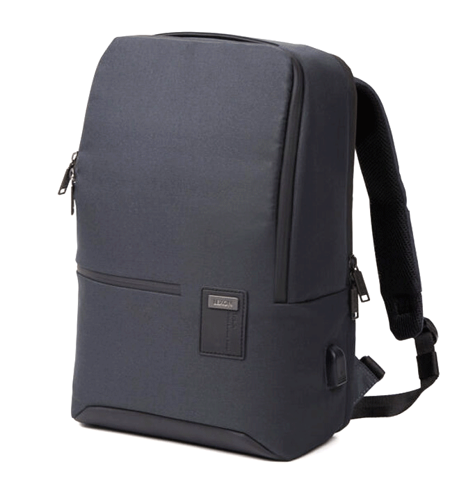 Mochila de trabajo con conexión USB con dos cremalleras