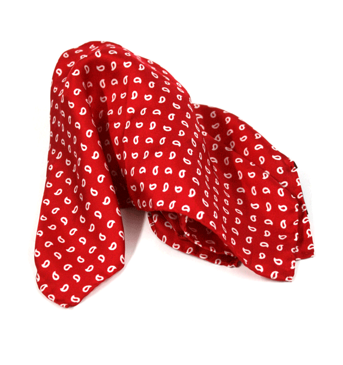 Pañuelo de seda natural para bolsillo de chaqueta