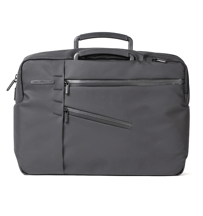 Porta documentos convertible en mochila color negro - Solohombre