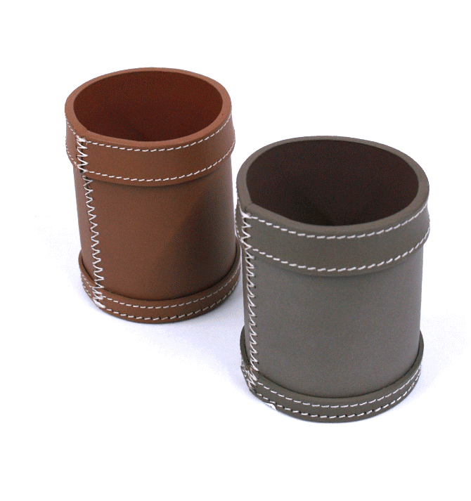 Porta lapices de piel para tu escritorio - Solohombre