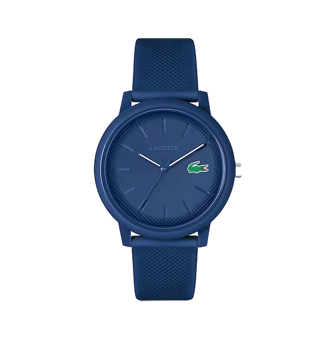 Reloj con esfera y correa de silicona marca Lacoste - Solohombre