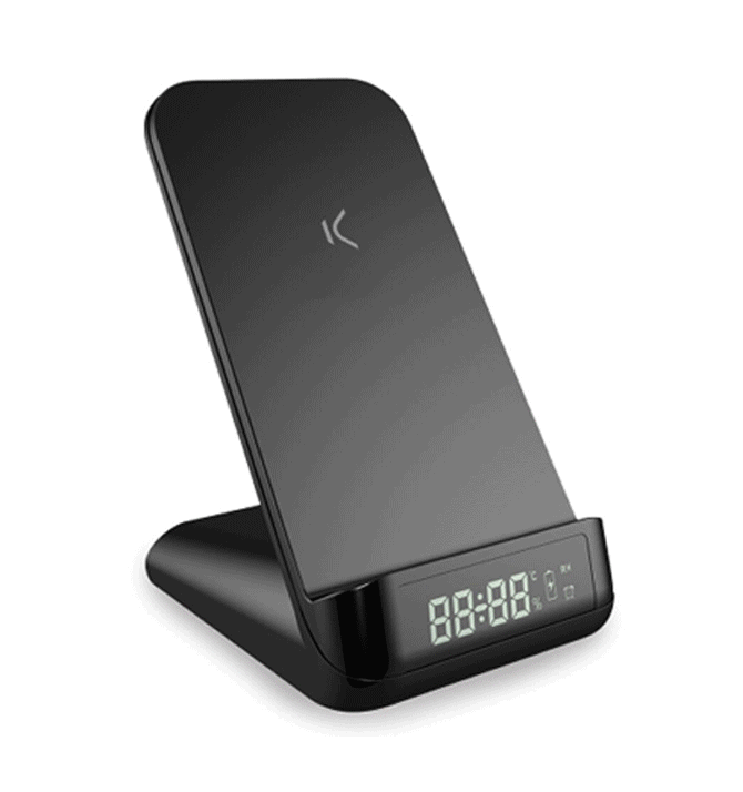 Reloj despertador, temperatura interior y cargador para tu móvil - Solohombre