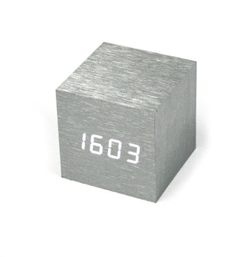 Reloj despertador Cube Click - Solohombre