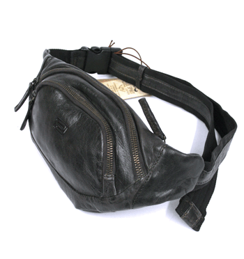 Riñonera porta todo de piel color marrón - comprar online precio 63€ euros