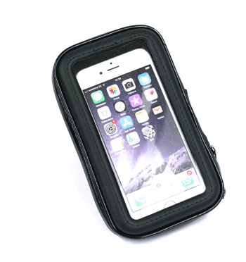 Soporte y protector impermeable universal de móvil para bicicleta