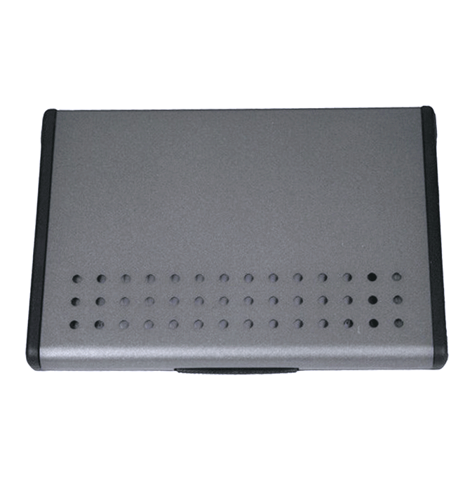 Tarjetero aluminio tarjetas visita credito